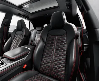 Noleggio auto Audi RS Q8 2023 negli Emirati Arabi Uniti, con carburante Benzina e 600 cavalli di potenza ➤ A partire da 1250 AED al giorno.