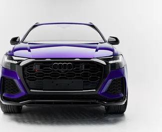 Noleggio Audi RS Q8. Auto Premium, Lusso, SUV, Crossover per il noleggio negli Emirati Arabi Uniti ✓ Cauzione di Deposito di 2500 AED ✓ Opzioni assicurative RCT.
