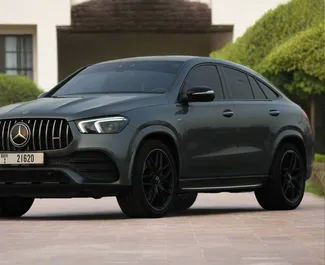 Noleggio auto Mercedes-Benz GLE63-S Coupe 2021 negli Emirati Arabi Uniti, con carburante Benzina e 429 cavalli di potenza ➤ A partire da 900 AED al giorno.