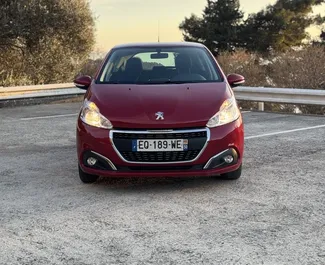Noleggio auto Peugeot 208 2017 in Montenegro, con carburante Benzina e 82 cavalli di potenza ➤ A partire da 25 EUR al giorno.
