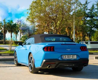 Noleggio auto Ford Mustang Cabrio 2024 in Georgia, con carburante Benzina e 320 cavalli di potenza ➤ A partire da 400 GEL al giorno.