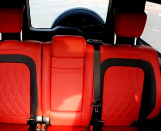 Noleggio auto Mercedes-Benz G63 AMG 2022 negli Emirati Arabi Uniti, con carburante Benzina e 577 cavalli di potenza ➤ A partire da 1600 AED al giorno.