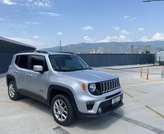 Noleggio Jeep Renegade. Auto Economica, Comfort, Crossover per il noleggio in Georgia ✓ Cauzione di Deposito di 100 GEL ✓ Opzioni assicurative RCT, CDW, Passeggeri.