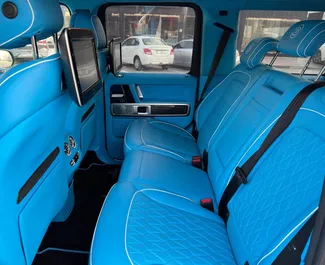 Noleggio auto Mercedes-Benz G63 2023 negli Emirati Arabi Uniti, con carburante Benzina e 800 cavalli di potenza ➤ A partire da 2500 AED al giorno.