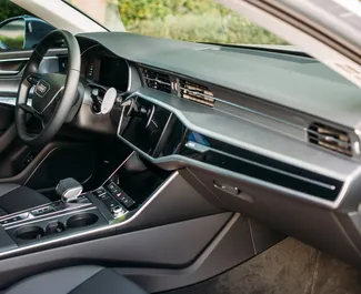 Noleggio auto Audi A6 2023 negli Emirati Arabi Uniti, con carburante Benzina e 335 cavalli di potenza ➤ A partire da 400 AED al giorno.