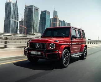 Noleggio auto Mercedes-Benz G63 AMG #13384 Automatico a Dubai, dotata di motore 4,0L ➤ Da Mohammad negli Emirati Arabi Uniti.