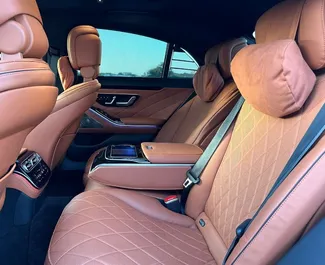 Noleggio auto Mercedes-Benz S580 e #13350 Automatico a Dubai, dotata di motore 4,0L ➤ Da Mohammad negli Emirati Arabi Uniti.