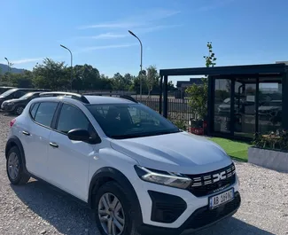 Noleggio auto Dacia Sandero Stepway 2024 in Albania, con carburante Benzina e 90 cavalli di potenza ➤ A partire da 20 EUR al giorno.