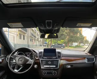 Noleggio Mercedes-Benz GLS-Class. Auto Premium, Crossover per il noleggio in Georgia ✓ Cauzione di Senza deposito ✓ Opzioni assicurative RCT, CDW, SCDW, FDW, Passeggeri, Furto, Senza deposito.