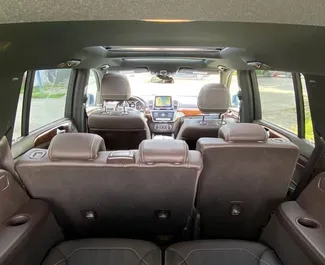Mercedes-Benz GLS-Class 2019 disponibile per il noleggio a Tbilisi, con limite di chilometraggio di 250 km/giorno.