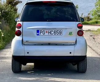 Noleggio auto Smart Fortwo 2010 in Montenegro, con carburante Benzina e 70 cavalli di potenza ➤ A partire da 30 EUR al giorno.