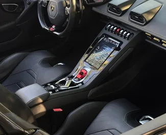 Lamborghini Huracan 2020 con sistema A trazione integrale, disponibile a Dubai.