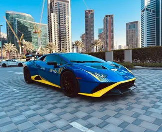 Noleggio auto Lamborghini Huracan STO #13602 Automatico a Dubai, dotata di motore 5,0L ➤ Da Mohammad negli Emirati Arabi Uniti.