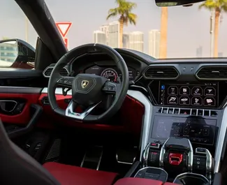 Motore Benzina da 4,0L di Lamborghini Urus 2022 per il noleggio a Dubai.