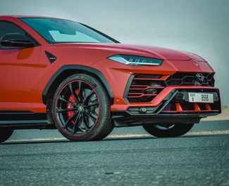 Noleggio Lamborghini Urus. Auto Premium, Lusso, Crossover per il noleggio negli Emirati Arabi Uniti ✓ Cauzione di Deposito di 2500 AED ✓ Opzioni assicurative RCT.