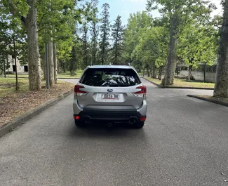 Subaru Forester 2018 disponibile per il noleggio a Kutaisi, con limite di chilometraggio di illimitato.