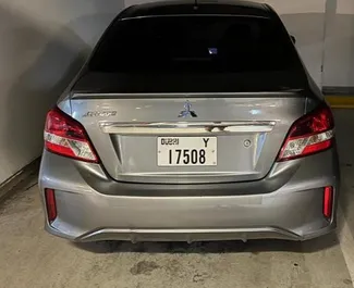 Noleggio auto Mitsubishi Attrage #13925 Automatico a Dubai, dotata di motore 1,2L ➤ Da Mohammad negli Emirati Arabi Uniti.
