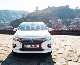 Noleggio auto Mitsubishi Attrage #13650 Automatico a Tbilisi, dotata di motore 1,2L ➤ Da Giorgi in Georgia.