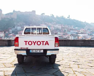 Noleggio auto Toyota Hilux 2021 in Georgia, con carburante Benzina e 164 cavalli di potenza ➤ A partire da 194 GEL al giorno.