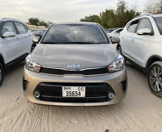 Noleggio auto Kia Pegas 2025 negli Emirati Arabi Uniti, con carburante Benzina e 95 cavalli di potenza ➤ A partire da 47 AED al giorno.