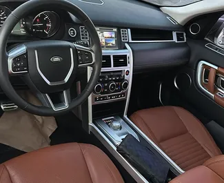 Noleggio Land Rover Discovery Sport. Auto Comfort, Premium, SUV per il noleggio in Albania ✓ Cauzione di Senza deposito ✓ Opzioni assicurative RCT, CDW, SCDW, FDW, Furto, All'estero, Giovane.