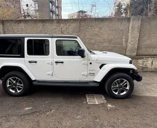 Motore Benzina da 2,0L di Jeep Wrangler Sahara 2021 per il noleggio a Tbilisi.