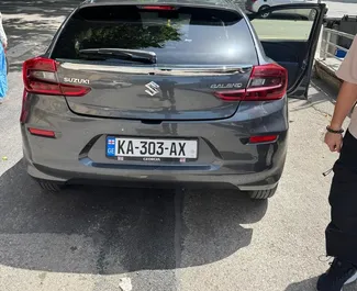 Noleggio Suzuki Baleno. Auto Economica, Comfort per il noleggio in Georgia ✓ Cauzione di Senza deposito ✓ Opzioni assicurative RCT, SCDW, FDW, Passeggeri, Senza deposito.