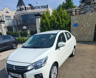 Noleggio Mitsubishi Attrage. Auto Economica per il noleggio in Georgia ✓ Cauzione di Senza deposito ✓ Opzioni assicurative RCT, SCDW, FDW, Passeggeri, Senza deposito.