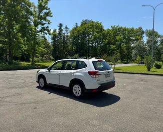 Subaru Forester 2020 disponibile per il noleggio a Kutaisi, con limite di chilometraggio di illimitato.