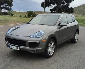 Noleggio auto Porsche Cayenne 2018 in Georgia, con carburante Benzina e 300 cavalli di potenza ➤ A partire da 225 GEL al giorno.