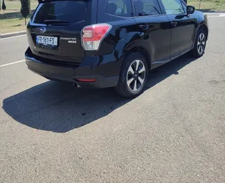 Noleggio Subaru Forester. Auto Comfort, SUV, Crossover per il noleggio in Georgia ✓ Cauzione di Senza deposito ✓ Opzioni assicurative RCT, SCDW, FDW, Passeggeri, Furto, Senza deposito.