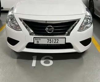 Noleggio auto Nissan Sunny 2024 negli Emirati Arabi Uniti, con carburante Benzina e 118 cavalli di potenza ➤ A partire da 47 AED al giorno.