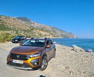 Noleggio auto Dacia Sandero 2022 in Grecia, con carburante Benzina e 91 cavalli di potenza ➤ A partire da 37 EUR al giorno.