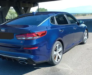 Noleggio Kia Optima. Auto Comfort, Premium per il noleggio in Georgia ✓ Cauzione di Deposito di 300 GEL ✓ Opzioni assicurative RCT, SCDW, FDW, Passeggeri, Furto, Giovane.