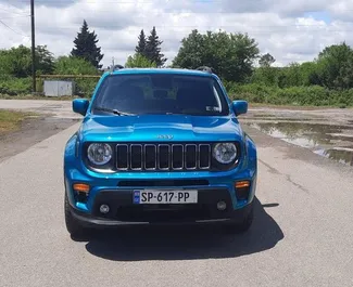 Vista frontale di un noleggio Jeep Renegade a Kutaisi, Georgia ✓ Auto #14384. ✓ Cambio Automatico TM ✓ 4 recensioni.