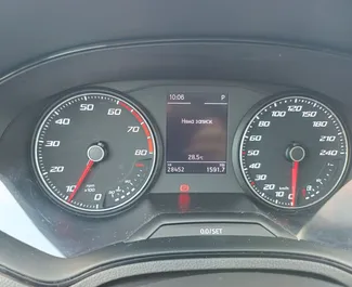 SEAT Ibiza 2023 disponibile per il noleggio a Burgas, con limite di chilometraggio di 200 km/giorno.