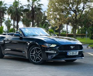 Noleggio auto Ford Mustang Cabrio 2019 in Georgia, con carburante Benzina e 317 cavalli di potenza ➤ A partire da 280 GEL al giorno.
