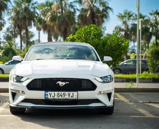 Noleggio auto Ford Mustang Cabrio 2019 in Georgia, con carburante Benzina e 317 cavalli di potenza ➤ A partire da 280 GEL al giorno.