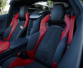 Chevrolet Corvette 2021 disponibile per il noleggio a Tbilisi, con limite di chilometraggio di illimitato.