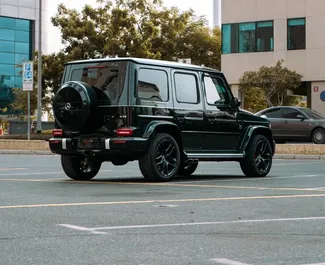Noleggio auto Mercedes-Benz G63 AMG 2021 negli Emirati Arabi Uniti, con carburante Benzina e 570 cavalli di potenza ➤ A partire da 1080 AED al giorno.