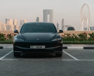 Noleggio auto Tesla Model 3 #14516 Automatico a Dubai, dotata di motore L ➤ Da Lasha negli Emirati Arabi Uniti.