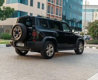 Noleggio auto Jetour T2 2024 negli Emirati Arabi Uniti, con carburante Benzina e 254 cavalli di potenza ➤ A partire da 360 AED al giorno.