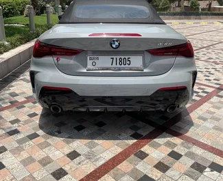 Noleggio BMW 430 M Sport Cabrio. Auto Premium, Lusso, Cabrio per il noleggio negli Emirati Arabi Uniti ✓ Cauzione di Senza deposito ✓ Opzioni assicurative RCT.