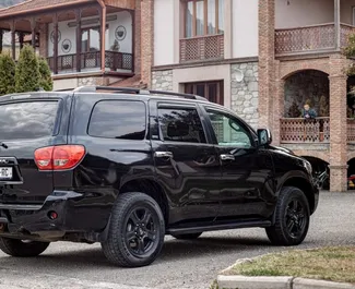 Toyota Sequoia I 2019 disponibile per il noleggio a Tbilisi, con limite di chilometraggio di 200 km/giorno.