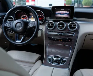 Noleggio auto Mercedes-Benz GLC-Class 2018 in Georgia, con carburante Benzina e 240 cavalli di potenza ➤ A partire da 240 GEL al giorno.