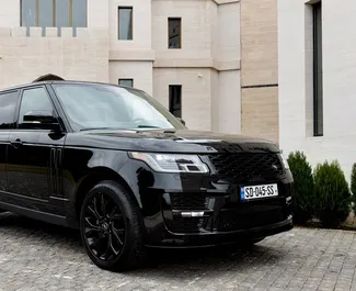 Noleggio Land Rover Range Rover. Auto Premium, Lusso, SUV per il noleggio in Georgia ✓ Cauzione di Deposito di 600 GEL ✓ Opzioni assicurative RCT, CDW.