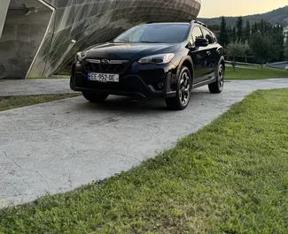 Subaru Crosstrek 2022 disponibile per il noleggio a Tbilisi, con limite di chilometraggio di illimitato.