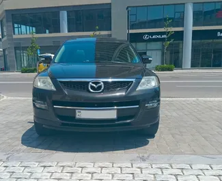 Vista frontale di un noleggio Mazda CX-9 a Baku, Azerbaigian ✓ Auto #14678. ✓ Cambio Automatico TM ✓ 0 recensioni.