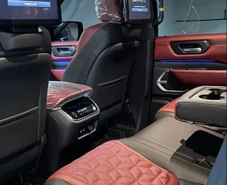 Noleggio auto Nissan Patrol 2025 negli Emirati Arabi Uniti, con carburante Benzina e 400 cavalli di potenza ➤ A partire da 575 AED al giorno.