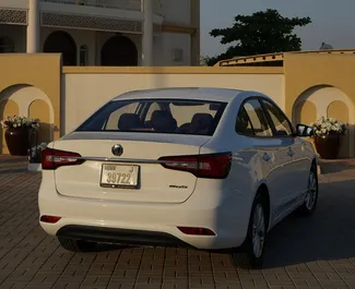 Noleggio auto MG 5 2024 negli Emirati Arabi Uniti, con carburante Benzina e 140 cavalli di potenza ➤ A partire da 130 AED al giorno.